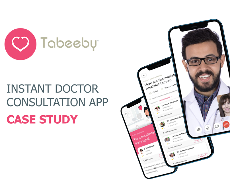 Case study for medical online consultation app -Tabeeby