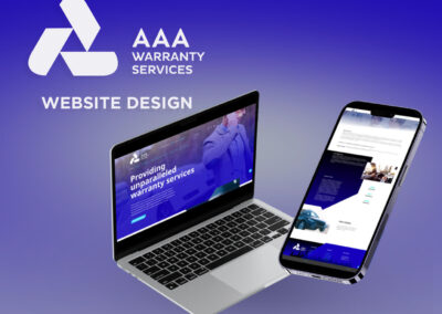 AAA Warranty Service – Wesbite Design